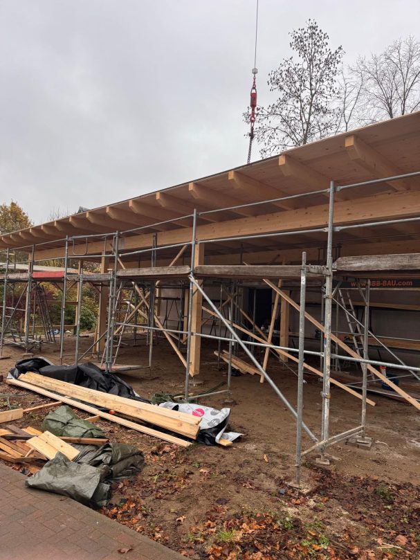Neubau eines Carports
